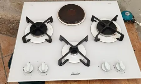 Plaque de cuisson gaz et électricité Sauter