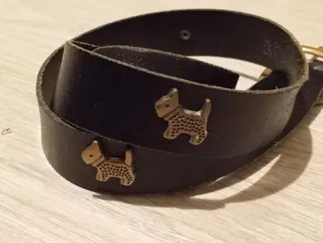 ceinture motifs chien