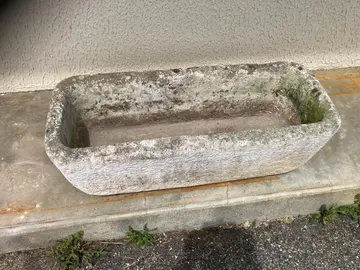 Jardinières en béton