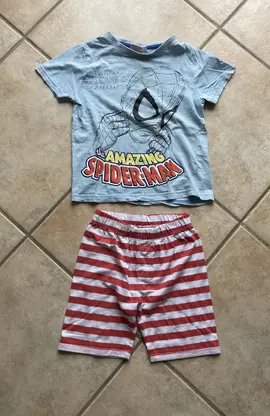Pyjama été Marvel Spiderman garçon 6 ans