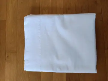drap plat coton pour lit 2 places