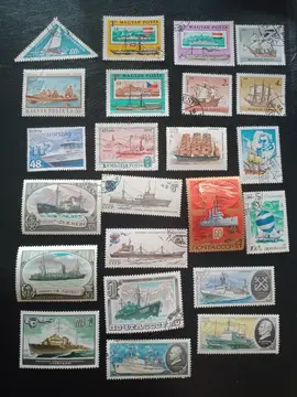Timbres / Transports - Bateaux