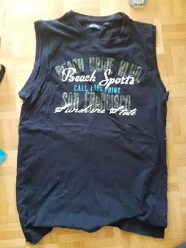 t shirt homme sans manche taille M