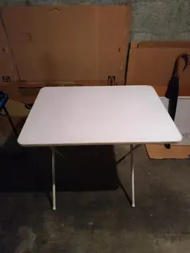 table pliante en contreplaqué