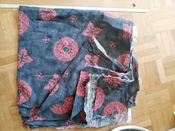 chute de tissu