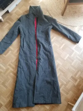 long manteau d'hiver taille 38