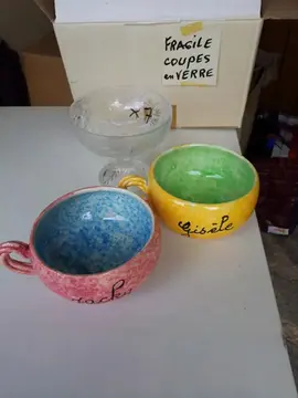 2 bols à anse
