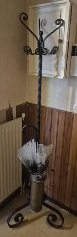 PORTE MANTEAU FER FORGE