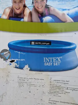 piscine hors sol + accesoire