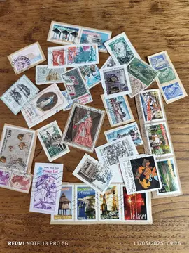 joli lot timbres France du 10 mai...