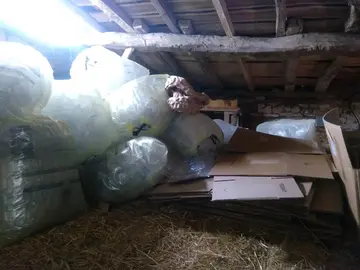 embalage coussins d'air et cartons