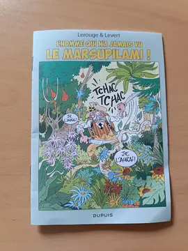 Mini BD Marsupilami (petit livret papier)