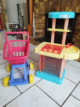 Cuisine enfant et caddie