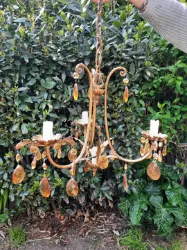 Lustre cristal ancien