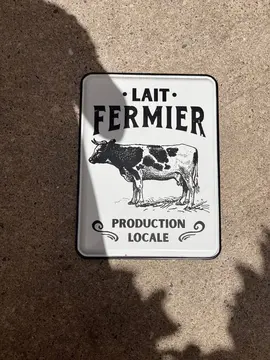 plaque deco en metal