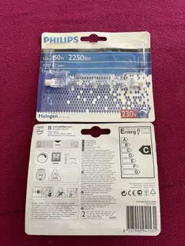 2 ampoules halogène