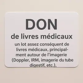 livres médicaux
