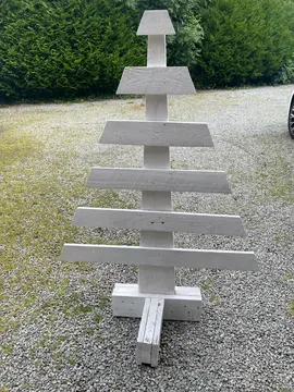 sapin de Noël en bois