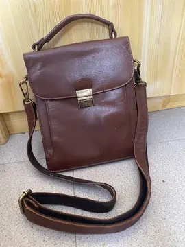 Sacoche en cuir