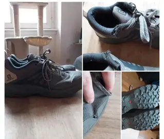 Chaussures de rando / trek Salomon avec trous