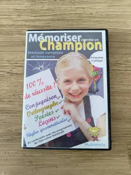 DVD "Mémoriser comme un champion" - Primaire, collège
