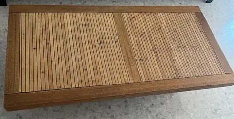 table basse bois