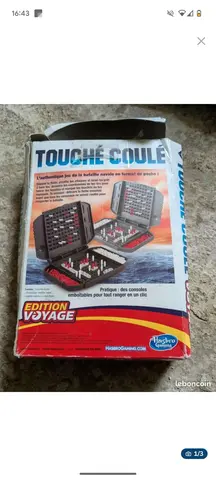 jeu touché coulé