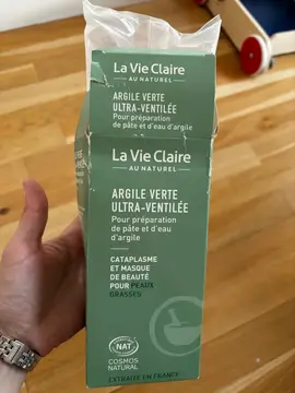 Paquet d’argile verte La Vie Claire