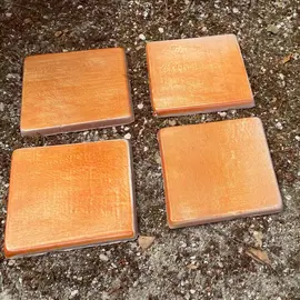 lot de carrelage orange