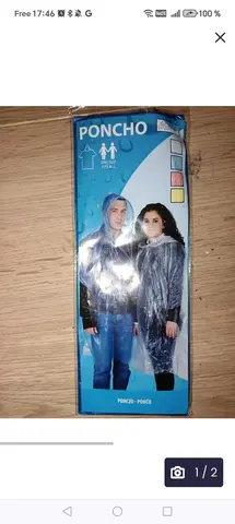 Poncho pluie