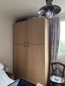 2 caissons ikea (PAX) avec portes battantes en chêne