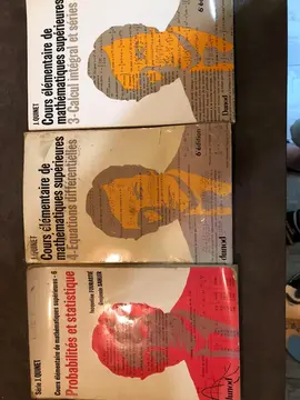 Livres de Math - 1ere année universitaire et prépa