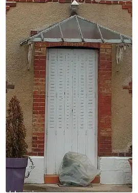 Persiennes métalliques pour porte