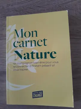Mon carnet nature