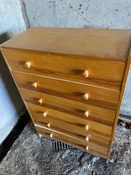 commode en bois