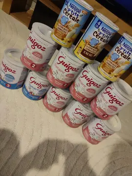 boîtes de lait vide