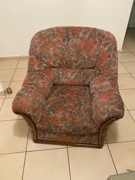 fauteuil en tissu