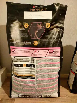 Sac croquettes chat