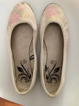Ballerines fleuries