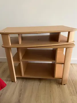 Meuble de télévision tournant