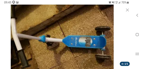 trotinette pour enfant en bas âge