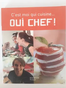 Livre de recettes Cyril Lignac ''Oui Chef!''