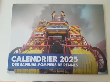 Calendrier pompiers 2025
