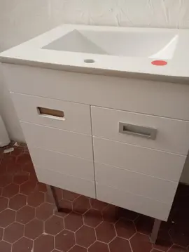 meuble salle de bain comme neuf
