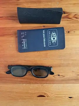 lunettes 3D+ 2 boitiers