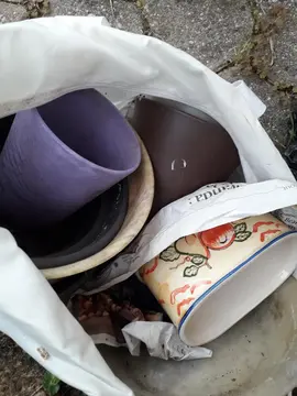 lot de pots pour le jardin
