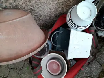 3me lot pots jardin