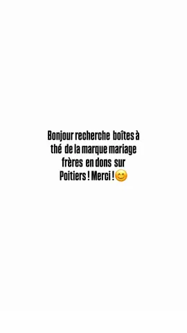 boîtes thé