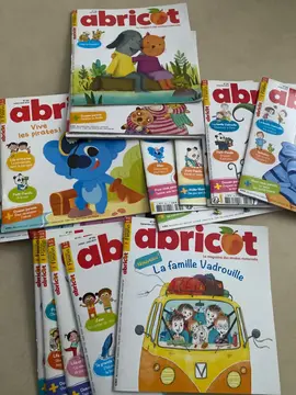 lots de livres abricot