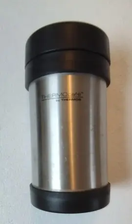 Thermos alu à vis, ouverture large - THERMOcafé by THERMOS